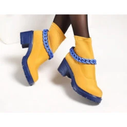 Bottines Chaussettes à Plateforme 26443