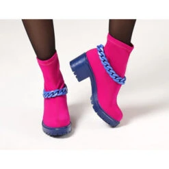 Bottines Chaussettes à Plateforme 26449