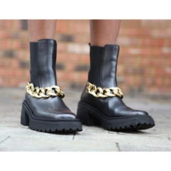 Bottines De Combat à Plateforme 27905