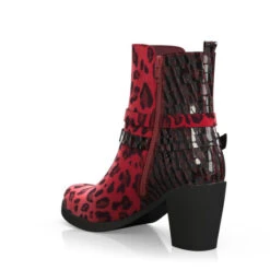 Bottes à Talon Bloqué 11603 -Stripped Boutique 10005 3 0 1