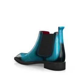 Bottes Chelsea De Luxe Oxford Pour Femmes 11636 -Stripped Boutique 10038 3 0 1