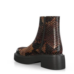 Bottes Mi-mollet Pour Femmes 12146 -Stripped Boutique 10548 3 0 1