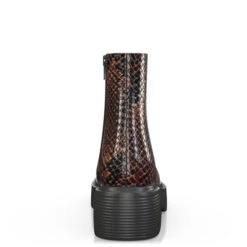 Bottes Mi-mollet Pour Femmes 12146 -Stripped Boutique 10548 4 0 1