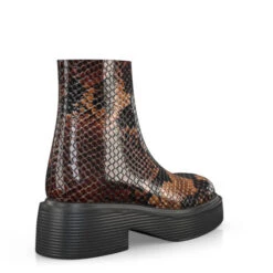 Bottes Mi-mollet Pour Femmes 12146 -Stripped Boutique 10548 5 0 1