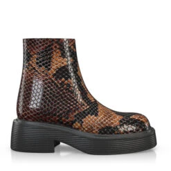 Bottes Mi-mollet Pour Femmes 12146 -Stripped Boutique 10548 6 0 1