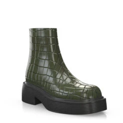 Bottes Mi-mollet Pour Femmes 12149 -Stripped Boutique 10551 7 0 1