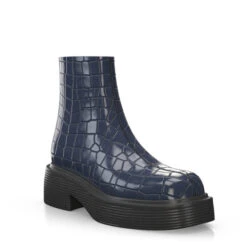 Bottes Mi-mollet Pour Femmes 12152 -Stripped Boutique 10554 7 0 1