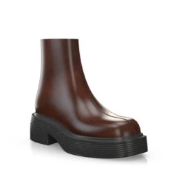 Bottes Mi-mollet Pour Femmes 12158 -Stripped Boutique 10560 7 0 1 1