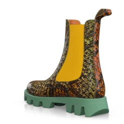 Bottes Mi-mollet Pour Femmes 12176 -Stripped Boutique 10578 3 0 1