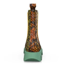 Bottes Mi-mollet Pour Femmes 12176 -Stripped Boutique 10578 4 0 1