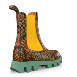 Bottes Mi-mollet Pour Femmes 12176 -Stripped Boutique 10578 5 0 1