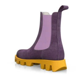 Bottes Mi-mollet Pour Femmes 12182 -Stripped Boutique 10584 3 0 1