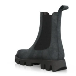 Bottes Mi-mollet Pour Femmes 12185 -Stripped Boutique 10587 3 0 1