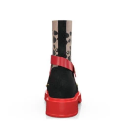 Bottes Mi-mollet Pour Femmes 12197 -Stripped Boutique 10599 4 0 1 1