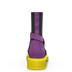 Bottes Mi-mollet Pour Femmes 12203 -Stripped Boutique 10605 4 0 1