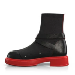 Bottes Mi-mollet Pour Femmes 12284 -Stripped Boutique 10686 2 0 2