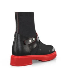 Bottes Mi-mollet Pour Femmes 12284 -Stripped Boutique 10686 5 0 2