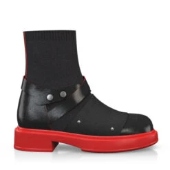 Bottes Mi-mollet Pour Femmes 12284 -Stripped Boutique 10686 6 0 2