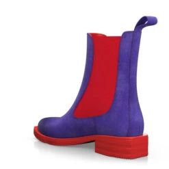 Bottes Mi-mollet Pour Femmes 12365 -Stripped Boutique 10767 3 0 1