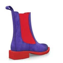 Bottes Mi-mollet Pour Femmes 12365 -Stripped Boutique 10767 5 0 1