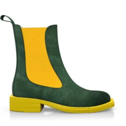 Bottes Mi-mollet Pour Femmes 12374 -Stripped Boutique 10776 6 0 1