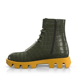 Bottes Mi-mollet Pour Femmes 12614 -Stripped Boutique 11016 2 0 1