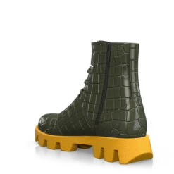 Bottes Mi-mollet Pour Femmes 12614 -Stripped Boutique 11016 3 0 1