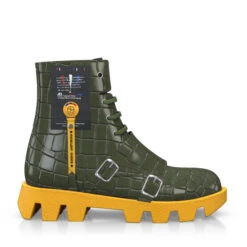 Bottes Mi-mollet Pour Femmes 12614 -Stripped Boutique 11016 6 0 1