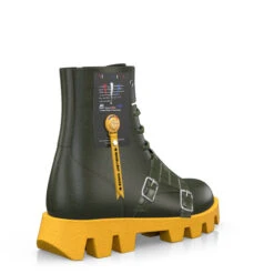 Bottes Mi-mollet Pour Femmes 12626 -Stripped Boutique 11028 5 0 1