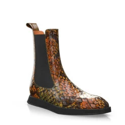 Bottines à Semelle Colorée 12656 17 Bottines à Semelle Colorée 12656 -Stripped Boutique 11058 7 0 1