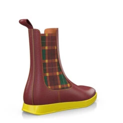 Bottines à Semelle Colorée 12668 -Stripped Boutique 11070 5 0 1