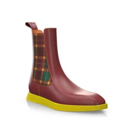 Bottines à Semelle Colorée 12668 -Stripped Boutique 11070 7 0 1