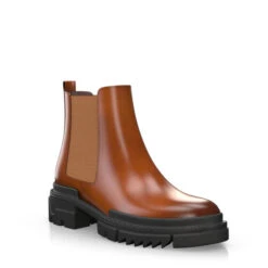 Bottines à Semelle Robuste 12890 -Stripped Boutique 11292 7 0 1