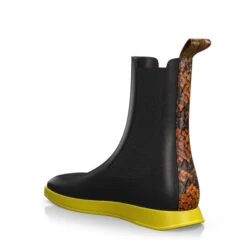 Bottines à Semelle Colorée 13022 -Stripped Boutique 11424 3 0 1