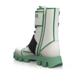 Bottes Mi-mollet Pour Femmes 13763 -Stripped Boutique 12165 3 0 1