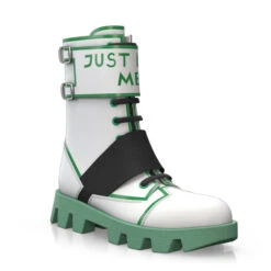 Bottes Mi-mollet Pour Femmes 13763 -Stripped Boutique 12165 7 0 1