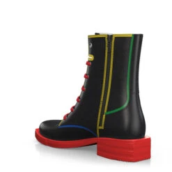 Bottes Mi-mollet Pour Femmes 14024 -Stripped Boutique 12426 3 0 1