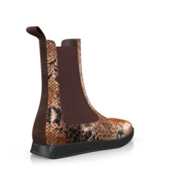 Bottines à Semelle Colorée 14165 -Stripped Boutique 12567 5 0 1