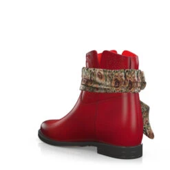 Bottes De Cheville Compensées Cachées 14720 -Stripped Boutique 13122 3 0 1 1