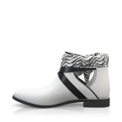 Low Boots D'été 16193 -Stripped Boutique 14595 2 0 1