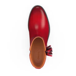 Bottes De Cheville Compensées Cachées 16250 -Stripped Boutique 14652 0 top 1