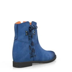 Bottes De Cheville Compensées Cachées 16253 -Stripped Boutique 14655 5 0 1