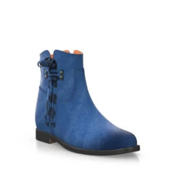 Bottes De Cheville Compensées Cachées 16253 -Stripped Boutique 14655 7 0 1