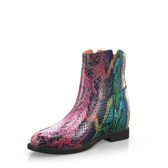 Bottes De Cheville Compensées Cachées 16265 2 Bottes De Cheville Compensées Cachées 16265 – Image 2