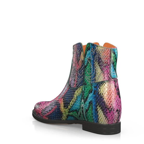 Bottes De Cheville Compensées Cachées 16265 4 Bottes De Cheville Compensées Cachées 16265 – Image 4