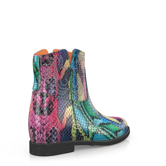 Bottes De Cheville Compensées Cachées 16265 6 Bottes De Cheville Compensées Cachées 16265 – Image 6