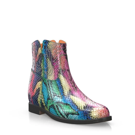 Bottes De Cheville Compensées Cachées 16265 8 Bottes De Cheville Compensées Cachées 16265 – Image 8