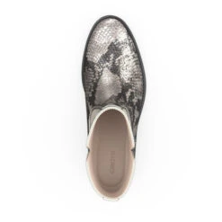 Bottes De Cheville Compensées Cachées 16268 -Stripped Boutique 14670 0 top 1