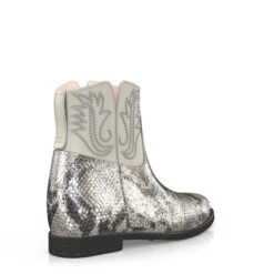 Bottes De Cheville Compensées Cachées 16268 -Stripped Boutique 14670 5 0 1