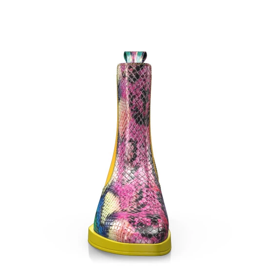 Bottines à Semelle Colorée 16893 1 Bottines à Semelle Colorée 16893